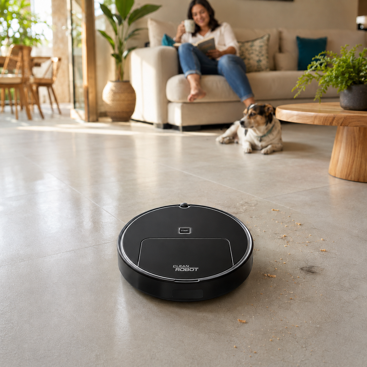 Aspiradora Robot 3 En 1 Limpieza Hogar
